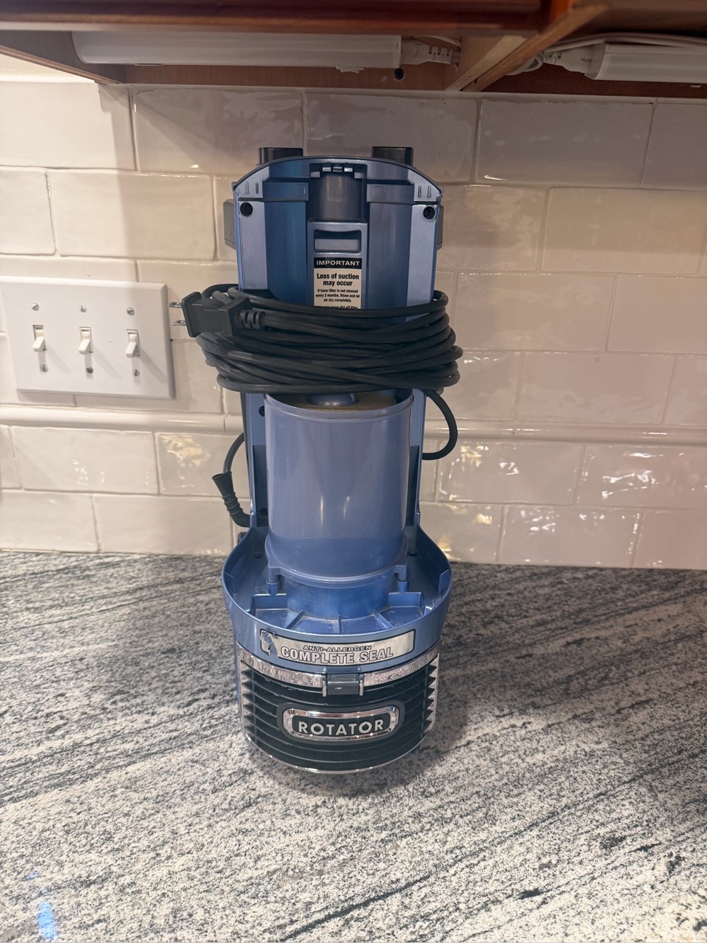 Shark NV642 Rotator Vacuum - Replacement Main Base Motor Unit Assembly